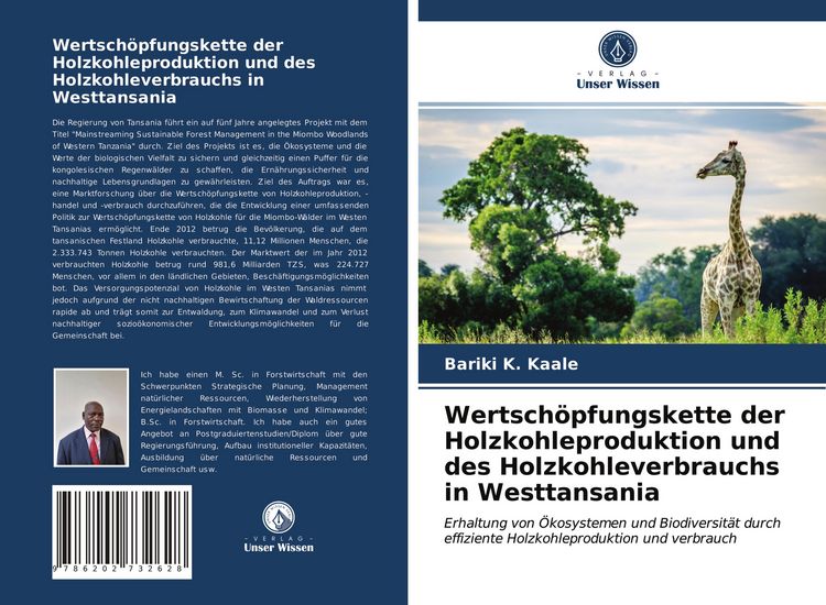 Produktbild: Wertsch&ouml;pfungskette der Holzkohleproduktion und des Holzkohleverbrauchs in Westtansania