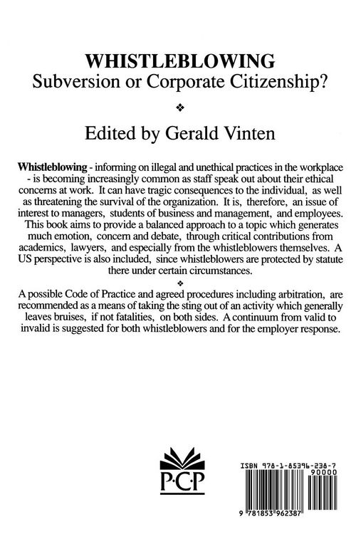 Produktbild: Whistleblowing