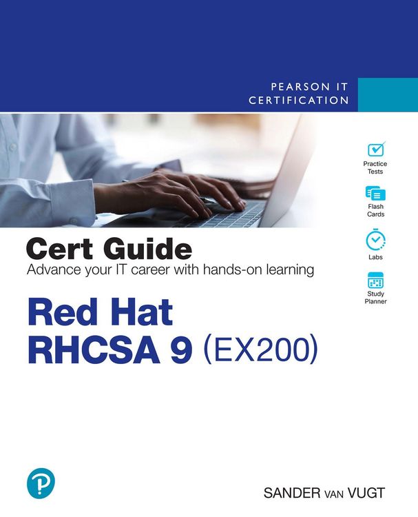 Produktbild: Red Hat RHCSA 9 Cert Guide