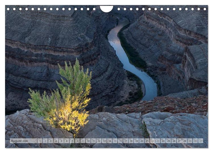 Produktbild: CANYONLAND USA Christian Heeb / UK Version (Wall Calendar 2026 DIN A4 landscape), CALVENDO 12 Month Wall Calendar