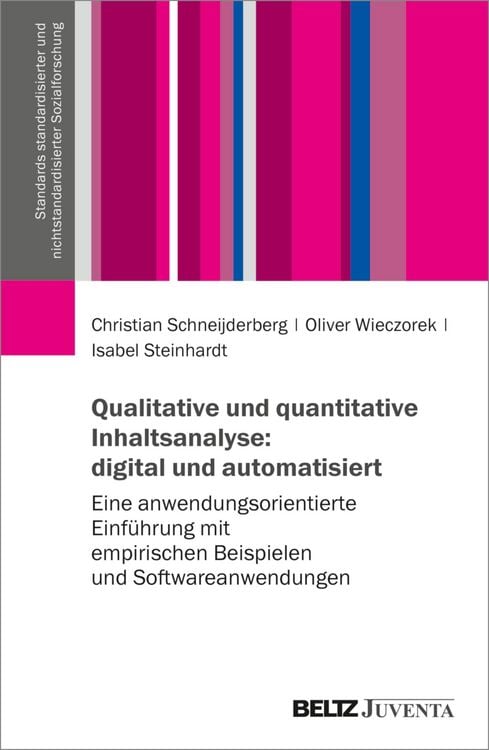 Produktbild: Qualitative und quantitative Inhaltsanalyse: digital und automatisiert