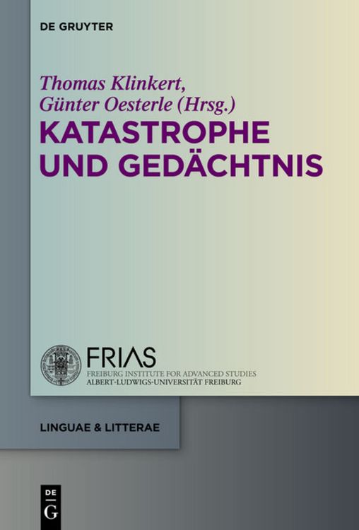 Produktbild: Katastrophe und Ged&auml;chtnis
