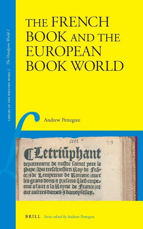 Produktbild: The French Book and the European Book World