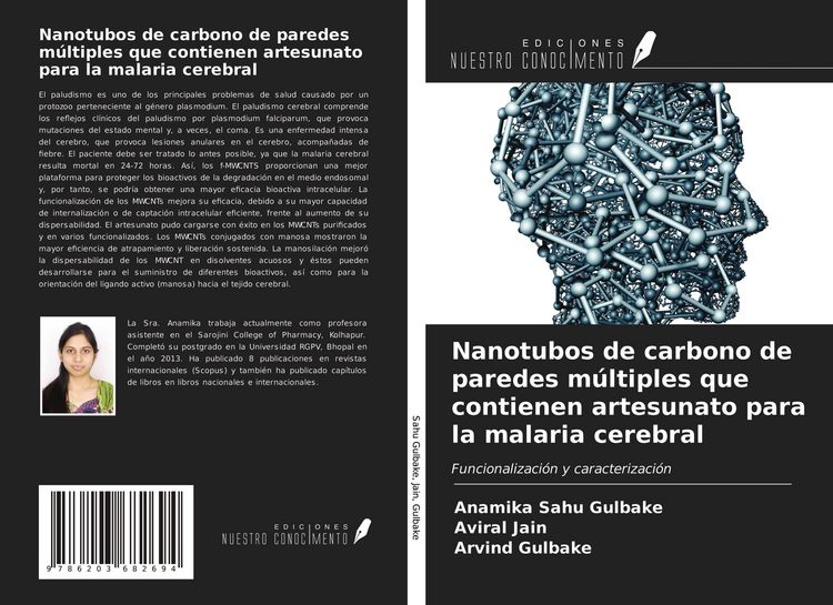 Produktbild: Nanotubos de carbono de paredes m&uacute;ltiples que contienen artesunato para la malaria cerebral