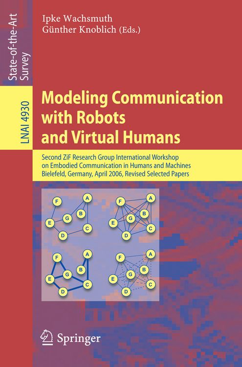 Produktbild: Modeling Communication with Robots and Virtual Humans