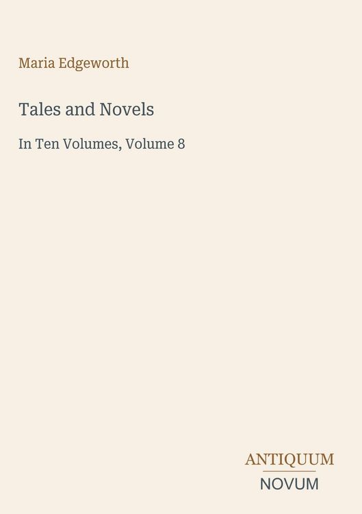 Produktbild: Tales and Novels