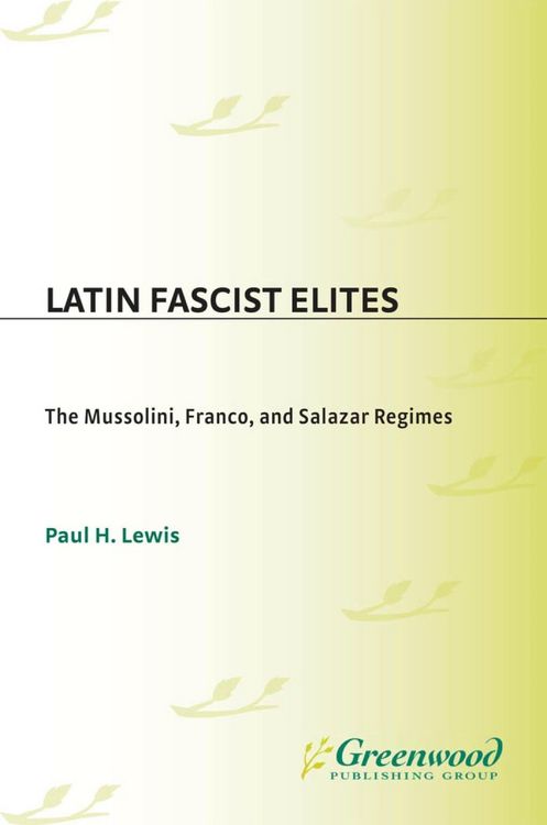 Produktbild: Latin Fascist Elites