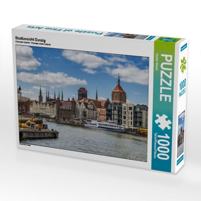Produktbild: CALVENDO Puzzle Stadtansicht Danzig | 1000 Teile Lege-Gr&ouml;&szlig;e 64x48cm Foto-Puzzle f&uuml;r gl&uuml;ckliche Stunden