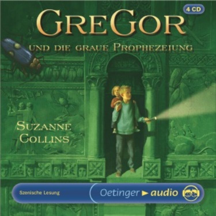 Produktbild: Gregor und die graue Prophezeiung. 4 CDs