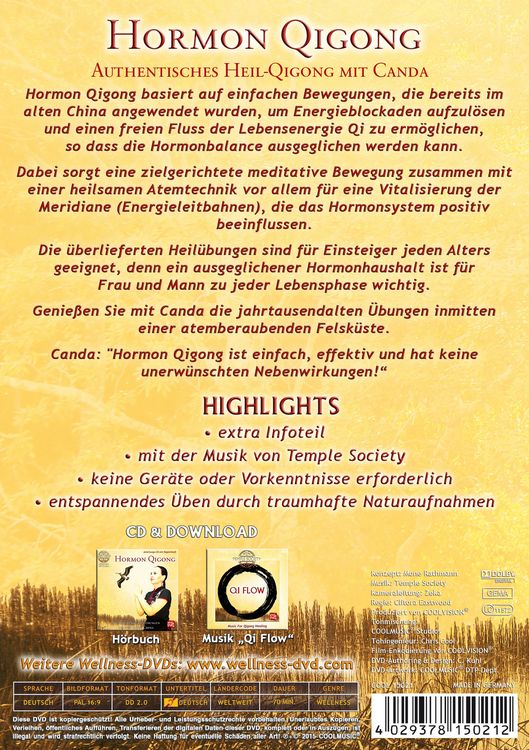 Produktbild: Hormon Qigong - Vitalisierende Heil&uuml;bungen aus dem alten China