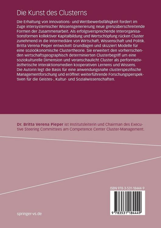 Produktbild: Die Kunst des Clusterns