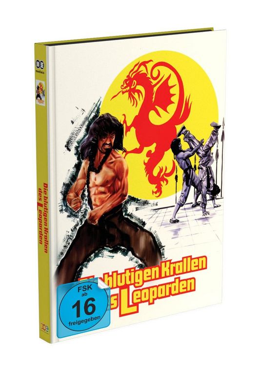 Produktbild: DIE BLUTIGEN KRALLEN DES LEOPARDEN - 2-Disc Mediabook - Cover A - Limited 333 Edition - Uncut  (Blu-ray) (+ DVD)