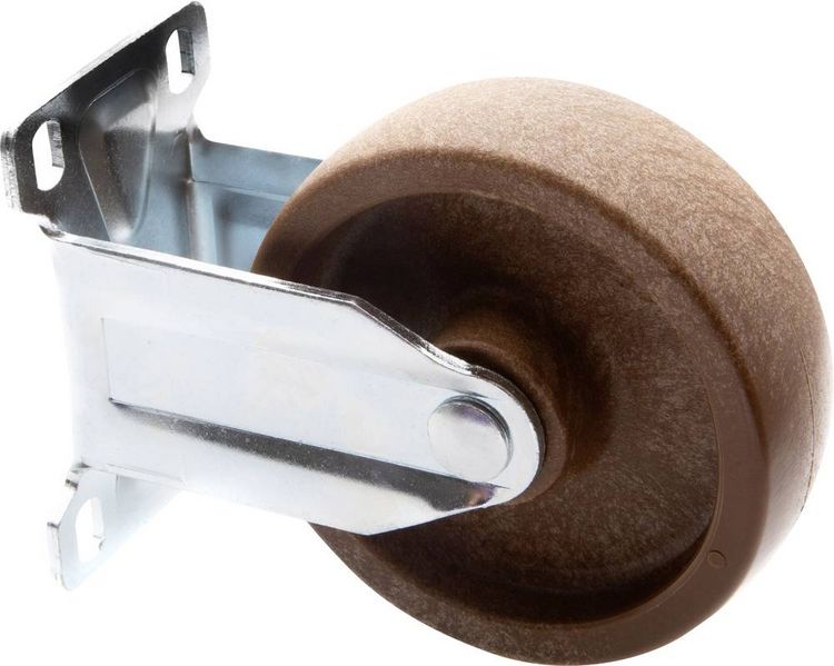 TOOLCRAFT TO-5137950 Bockrolle mit Anschraubplatte 100 mm Polyamid und Glasfasern Tragfähigkeit (max.): 125 kg