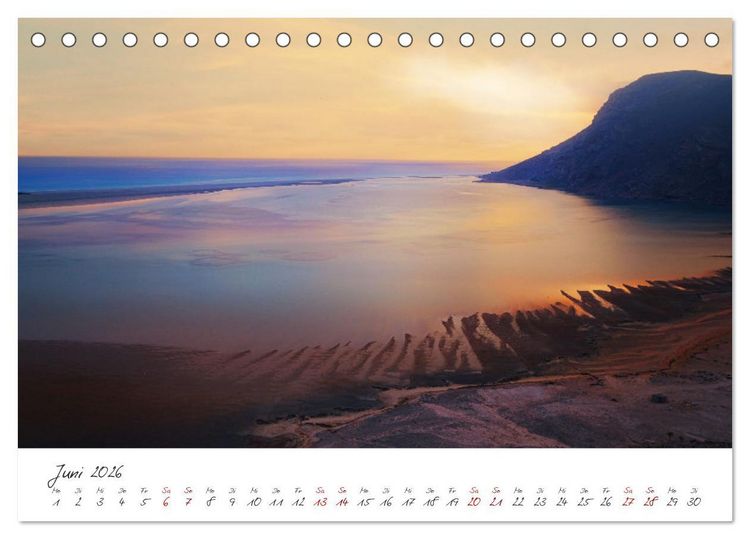 Produktbild: Socotra - Zauberhafte Insel (Tischkalender 2026 DIN A5 quer), CALVENDO Monatskalender