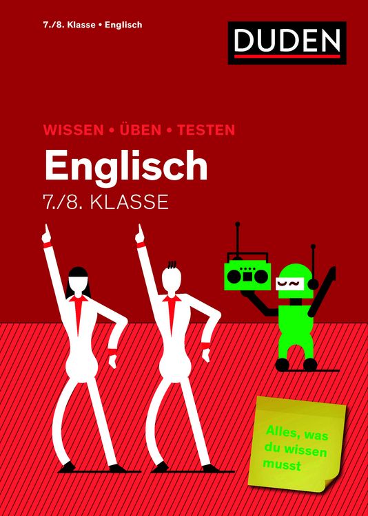 Produktbild: Wissen - &Uuml;ben - Testen: Englisch 7./8. Klasse