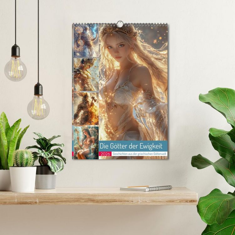 Produktbild: Die G&ouml;tter der Ewigkeit (Wandkalender 2026 DIN A3 hoch), CALVENDO Monatskalender