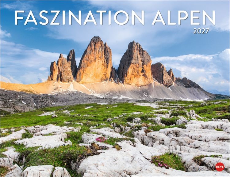Produktbild: Faszination Alpen Posterkalender 2027