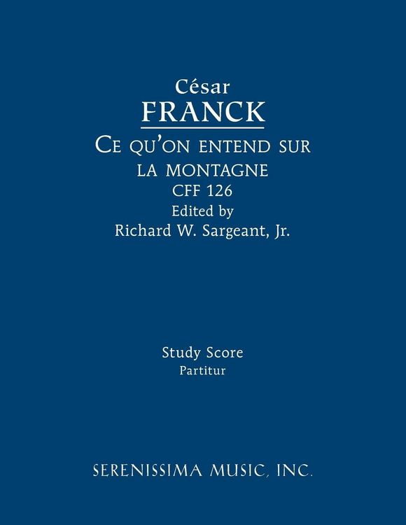 Produktbild: Ce qu'on entend sur la montagne, CFF 126