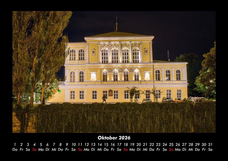 Produktbild: Prag 2026 Fotokalender DIN A3