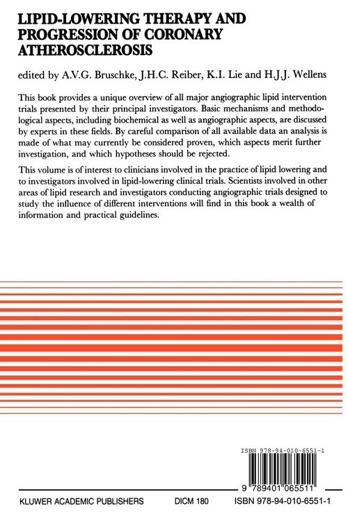 Produktbild: Lipid-Lowering Therapy and Progression of Coronary Atherosclerosis