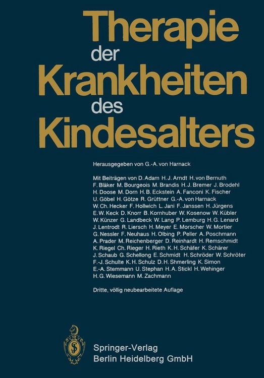 Produktbild: Therapie der Krankheiten des Kindesalters