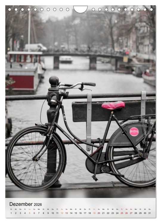 Produktbild: Fahrrad Alltag (Wandkalender 2026 DIN A4 hoch), CALVENDO Monatskalender
