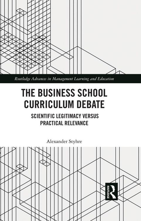 Produktbild: The Business School Curriculum Debate