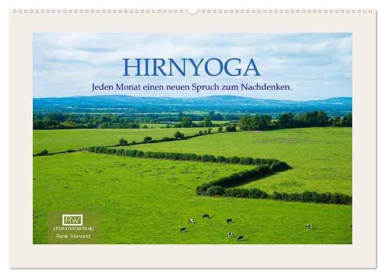 Produktbild: Hirnyoga (Wandkalender 2026 DIN A2 quer), CALVENDO Monatskalender
