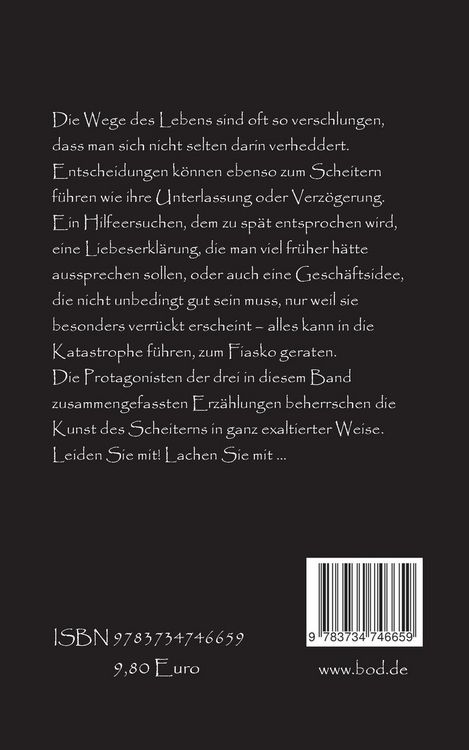 Produktbild: Trilogie des Scheiterns