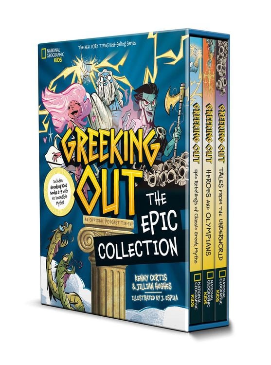 Produktbild: Greeking Out: The Epic Collection (Volumes 1-3, Boxed Set)