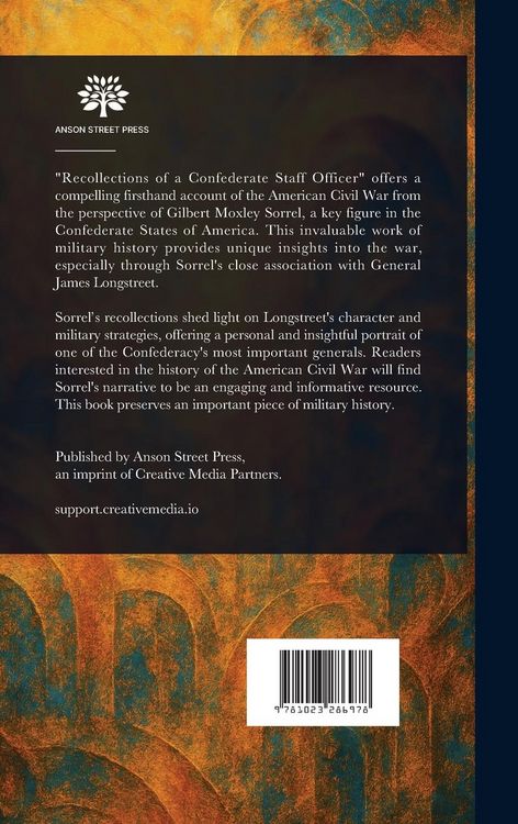 Produktbild: Recollections of a Confederate Staff Officer