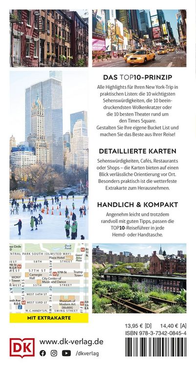 Produktbild: TOP10 Reisef&uuml;hrer New York