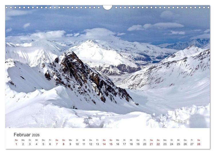 Produktbild: Georgien - Einmalige Landschaften (Wandkalender 2026 DIN A3 quer), CALVENDO Monatskalender