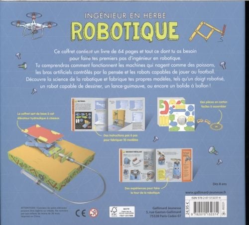 Produktbild: Robotique : ing&eacute;nieur en herbe
