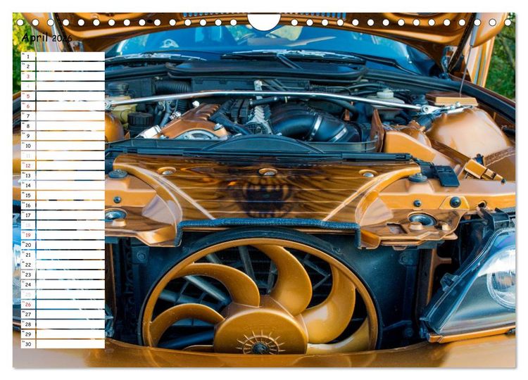 Produktbild: Tuning Power (Wandkalender 2026 DIN A4 quer), CALVENDO Monatskalender