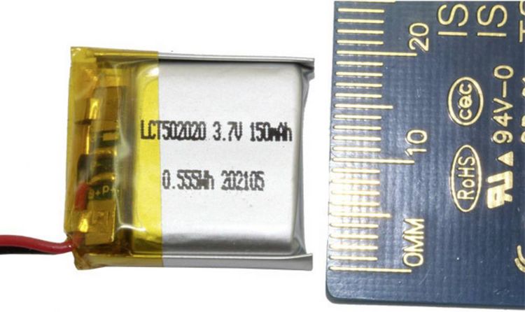 Produktbild: Sol Expert 21005 Micro-LiPo-Akku (L x B x H) 20 x 20 x 5mm