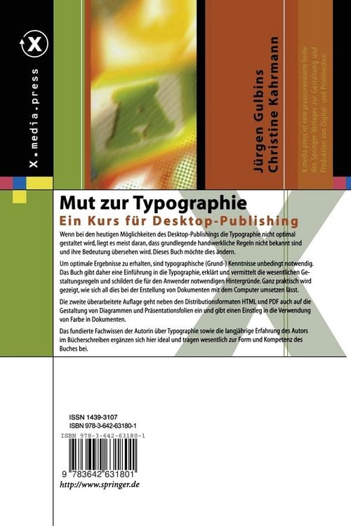 Produktbild: Mut zur Typographie