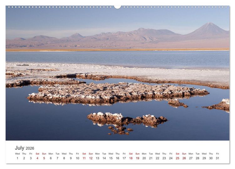 Produktbild: A quick trip to Argentina and Chile (High Quality Premium Wall Calendar 2026 DIN A2 landscape),CALVENDO 12 Month Wall Calendar