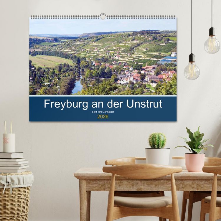 Produktbild: Freyburg an der Unstrut (Wandkalender 2026 DIN A2 quer), CALVENDO Monatskalender