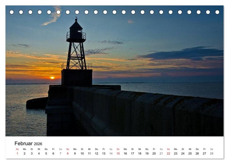 Produktbild: Maritime Impressionen Wilhelmshaven (Tischkalender 2026 DIN A5 quer), CALVENDO Monatskalender