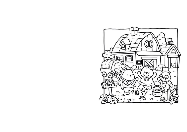 Produktbild: Cosy Farm Days - Ausmalbuch