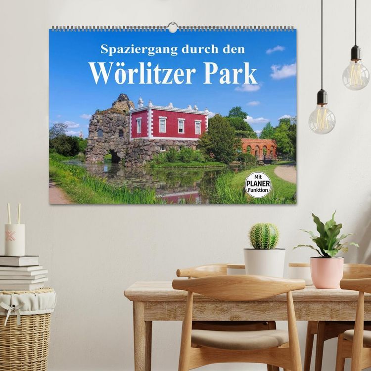 Produktbild: Spaziergang durch den W&ouml;rlitzer Park (Wandkalender 2026 DIN A2 quer), CALVENDO Monatskalender