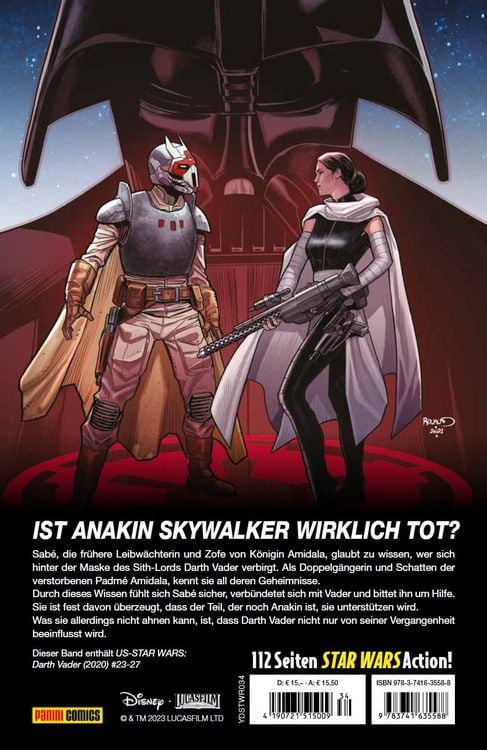 Produktbild: Star Wars Comics: Darth Vader - Der Schatten des Schattens