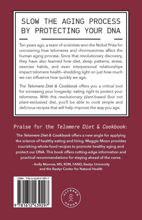 Produktbild: Telomere Diet and Cookbook