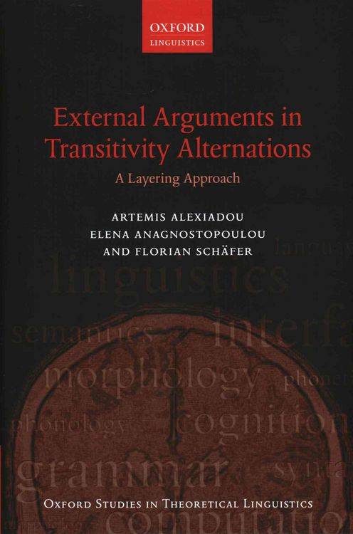 Produktbild: External Arguments in Transitivity Alternations