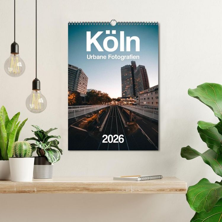 Produktbild: K&ouml;ln &ndash; Urbane Fotografien (Wandkalender 2026 DIN A3 hoch), CALVENDO Monatskalender