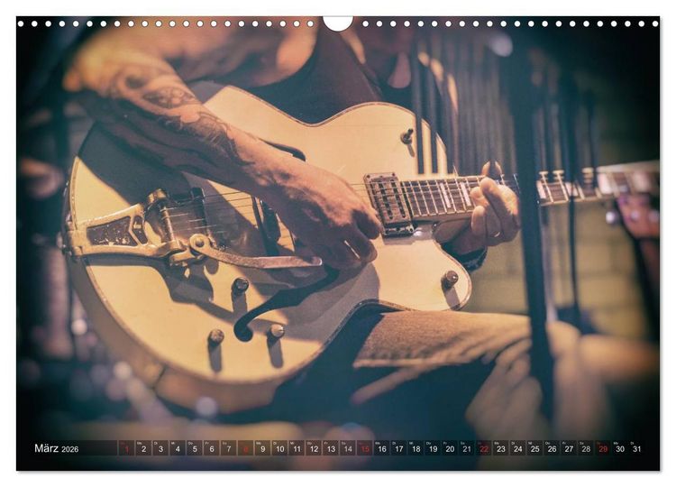 Produktbild: Gitarren - Live (Wandkalender 2026 DIN A3 quer), CALVENDO Monatskalender
