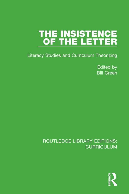 Produktbild: The Insistence of the Letter