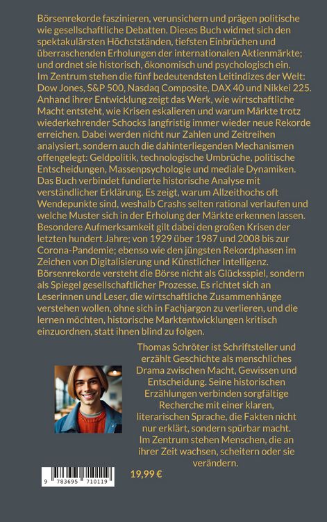 Produktbild: B&ouml;rsenrekorde Aufstieg, Absturz und Erholung der M&auml;rkte