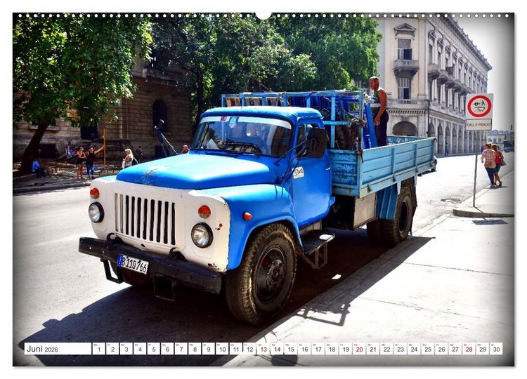 Produktbild: GAZ - LKW-Oldtimer der UdSSR (hochwertiger Premium Wandkalender 2026 DIN A2 quer), Kunstdruck in Hochglanz